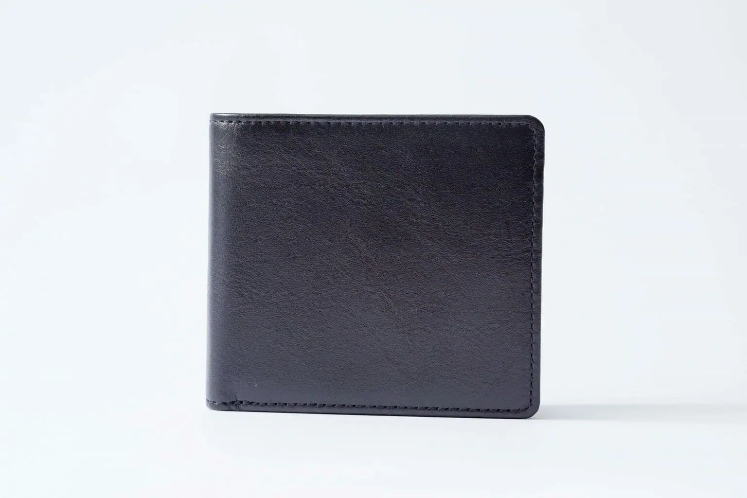 obm leatherオリジナル二つ折り財布です。残1あります。 - 折り財布